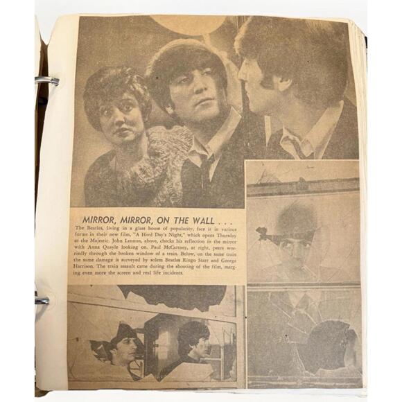 ULTRA-RARE 60s BEATLES Ephemera ~100pgs of ORIGINALS - Picture 4 of 16